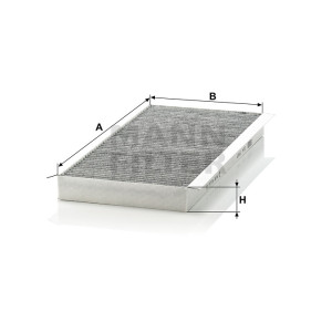 Фильтр салона MANN-FILTER CUK 3567